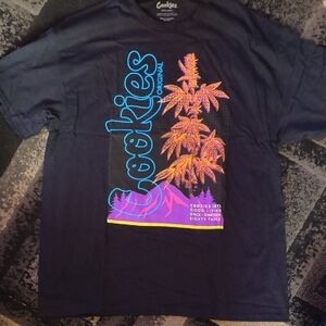 Cookies Original Black Graphic T-Shirt